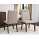 Garland Brown Upholstered Side Chair Set of 2