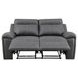 Gaston Gray Manual Reclining Living Room Set