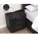 Henry Espresso 3 Drawer Nightstand with USB Charging