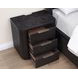 Henry Espresso 3 Drawer Nightstand with USB Charging