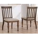 Joanna Brown Slat Back Side Chair Set of 2