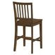 Joplin Brown Counter Height Chair Set of 2