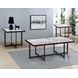 Kayley White Rectangular Sintered Stone Ocassional Table