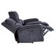 Lovell Gray 87" Power Reclining Sofa with USB Charging