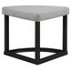 Magnolia Brown Round Nesting Coffee Table with 4 Stools