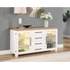 Magnolia White 2 Glass Door Server