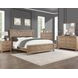 Montana Brown King Low Profile Panel Bed
