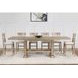 Napa Brown 72" Extendable Rectangular Counter Height Dining Table