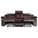 Pueblo Brown 91" Manual Reclining Sofa