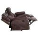 Pueblo Brown 91" Manual Reclining Sofa