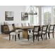 Roatan Brown 96" Extendable Rectangular Dining Table