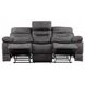 Rudger Gray 83" Manual Reclining Sofa