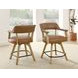 Rylie Brown Swivel 24″ Counter Height Captains Chair