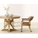 Rylie Natural Round Game Top Dining Room Set