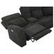 Seattle Gray 3 Piece Modular Dual Power Reclining Sectional with USB Charging