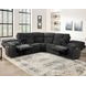Seattle Gray 3 Piece Modular Dual Power Reclining Sectional with USB Charging