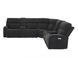 Seattle Gray 3 Piece Modular Dual Power Reclining Sectional with USB Charging