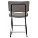 Tribeca Gray Upholstered Counter Height Stool