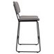 Tribeca Gray Upholstered Bar Stool