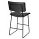 Tribeca Black Vegan Leather Counter Height Stool