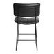 Tribeca Black Vegan Leather Counter Height Stool