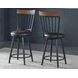 Tyler Brown 60" Rectangular Bar Table and Counter Height Stool Set of 3