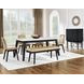 Vida White Rectangular Dining Room Set