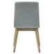 Vida Gray Upholstered Side Chair Set of 2