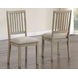 Yorktown Sand 60" Rectangular Dining Table with 6 Side Chairs