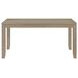 Yorktown Sand 60" Rectangular Dining Table with 6 Side Chairs