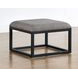 Yukon Brown Rectangular Nesting Coffee Table with 2 Stools