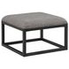 Yukon Brown Rectangular Nesting Coffee Table with 2 Stools