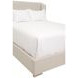 Stewart Beige California King Upholstered Low Profile Bed