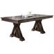 Adrian Brown 60" Extendable Rectangular Dining Table