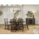 Stormy Ridge Chickory Black Extendable Oval Dining Room Set
