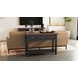 Stormy Ridge Chicory Black and Brown Rectangular Sofa Table