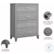 Somerset Platinum Gray Drawer Chest