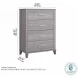 Somerset Platinum Gray Drawer Chest