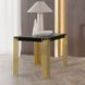 Empire Black Square End Table