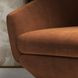 The Twist Elise Rust Accent Swivel Chair