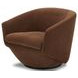 The Twist Elise Rust Accent Swivel Chair