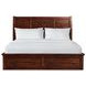 Damen Rich Cherry King Storage Panel Bed