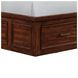 Damen Rich Cherry Queen Storage Panel Bed