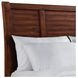 Damen Rich Cherry Queen Storage Panel Bed