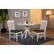 Summer Winds II Gray Mission Back Upholstered Dining Side Chair Set of 2