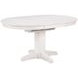 Summer Winds II White and Gray Round Dining Room Set