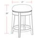 Sundance Smokey Gray Swivel Stool