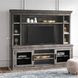 Sundance Distressed Smokey Gray 4 Piece Entertainment Center