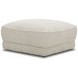 Utopia Mega Ivory Ottoman with Casters