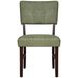 Tioga Green Upholstered Dining Chair Set of 2